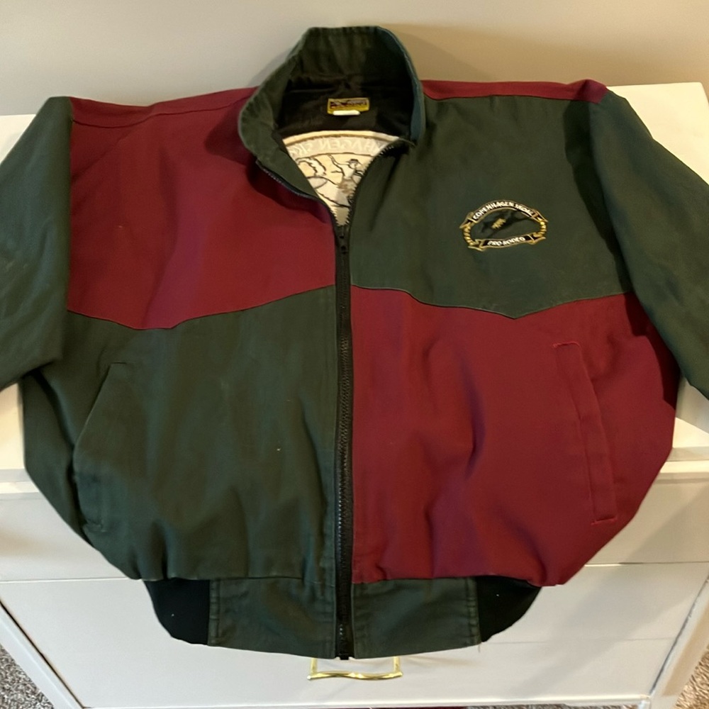 Bee-Wild canvas coat, Aztec Western, Copenhagen Skoal Pro Rodeo embroidered.